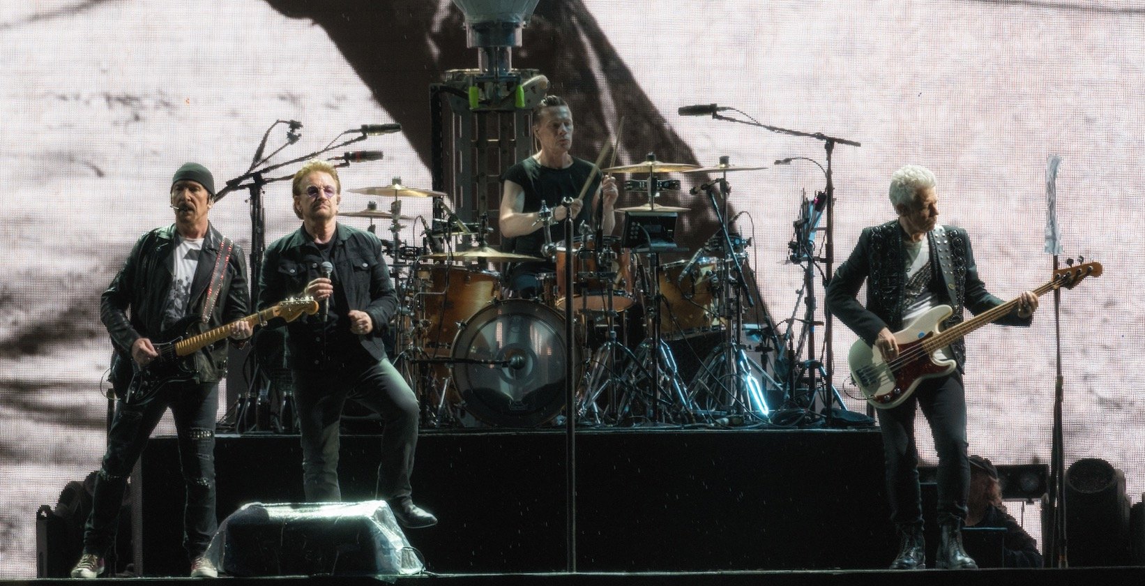 U2 U2 in Berlin. (5/14) 30 Jahre "Joshua Tree" Die irischen