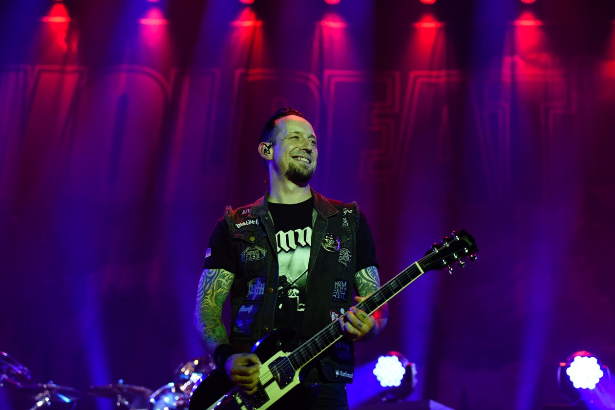 Volbeat – Headliner am Freitag: Michael Schøn Poulsen und Co. – Michael Schøn Poulsen.