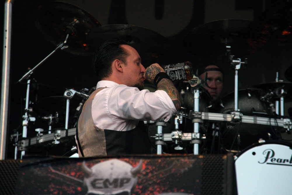 Der heimliche Headliner des Summer Breeze 2009. – Volbeat