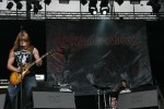 3 Inches Of Blood in action.|&copy; laut.de (Fotograf: Michael Edele)