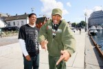 Wer längst seine eigene Legende ist, hat gut lachen.|&copy; bomb squad / nyc 