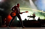Brad Delson: Viel Platz auf der Bühne.|&copy; laut.de (Fotograf: Bjørn Jansen)