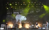 Casper reist mit fünfköpfiger Band an...|&copy; laut.de (Fotograf: Hardy Funk)
