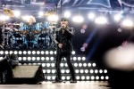 Laut, so wie die Fans es mögen: Klaus Meine und Co. auf "Rock Believer"-Tour., Berlin, Mercedes-Benz Arena, 2023 | © laut.de (Fotograf: Rainer Keuenhof)