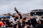 Die Party ist in vollem Gange und der zweite Festivaltag läuft auf seinen Höhepunkt zu., Rock am Ring, 2025 | © laut.de (Fotograf: Rainer Keuenhof)