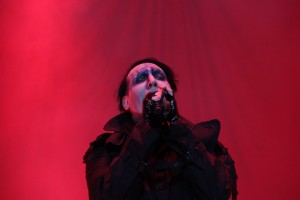 Marilyn Manson am Freitagabend.