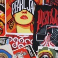 Pearl Jam - 100 Konzertplakate auf der Reeperbahn