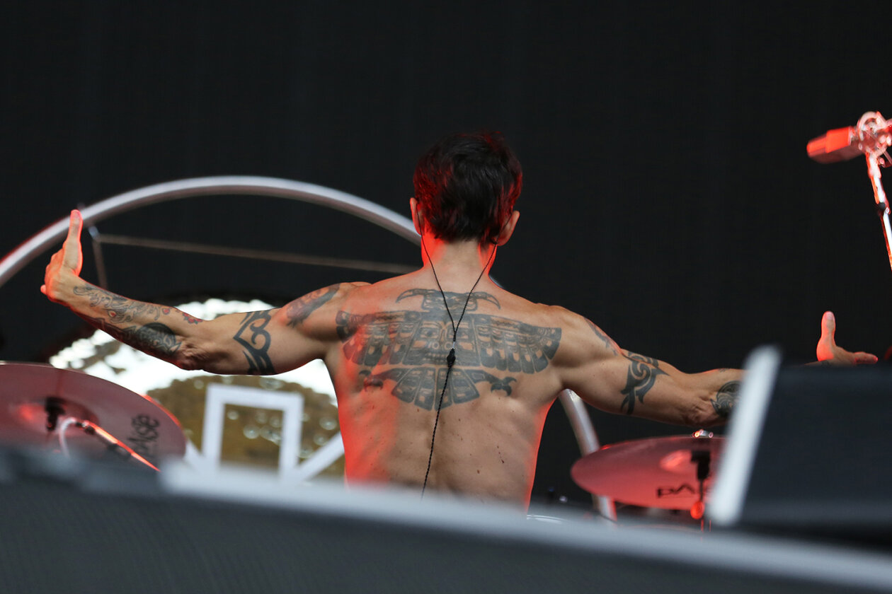 Red Hot Chili Peppers Legendär seit "Blood Sugar Sex Magik". (24/33) laut.de Foto