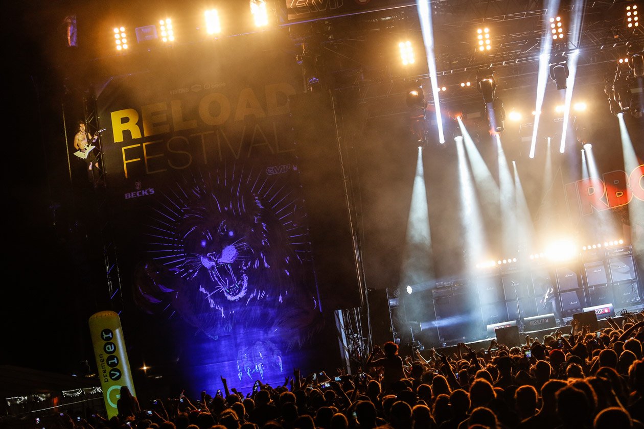 Hard Rock mit Partygarantie in Sulingen – Airbourne beim Reload Festival 2016