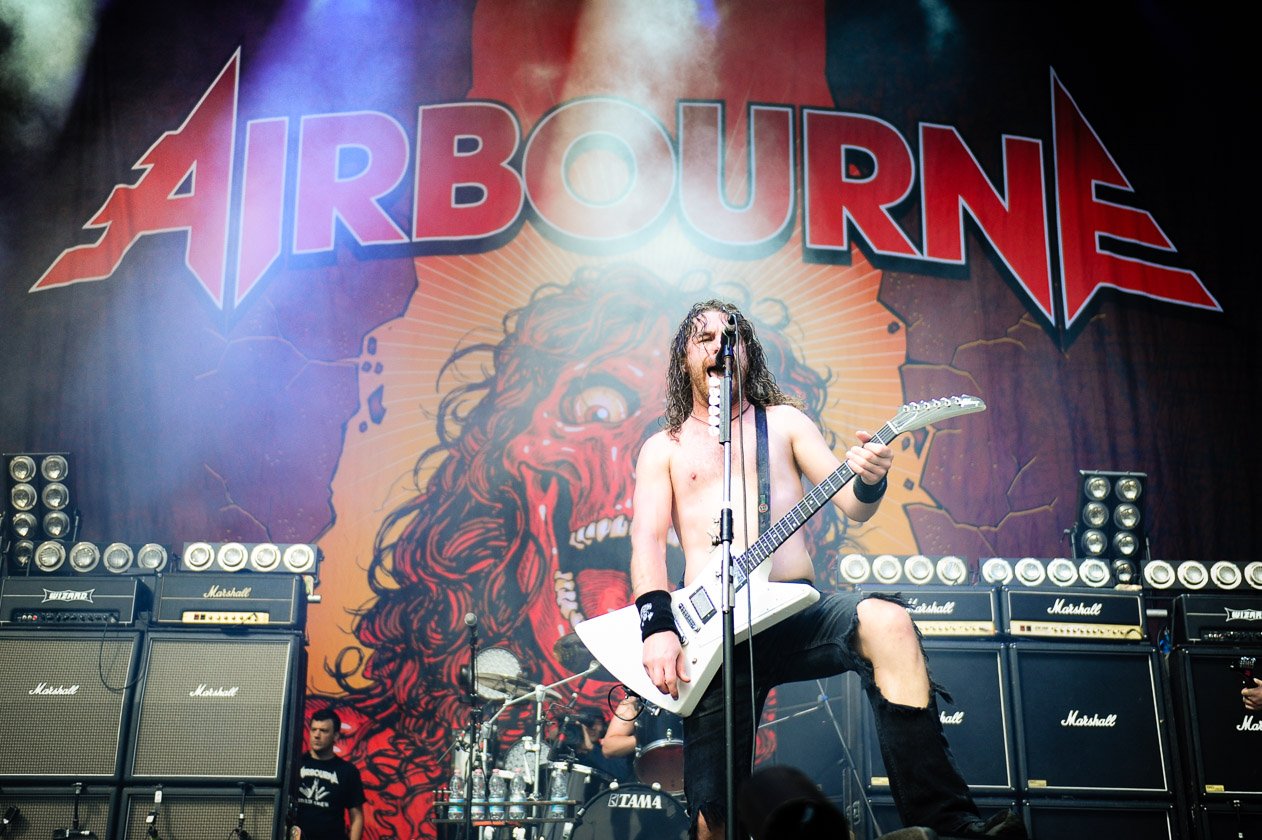 Hardrock- Show am Ring. – Airbourne am Ring.