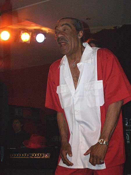 Andre Williams did it again: beim Shake Your Ass-Festival in München, Juni 2006. – 