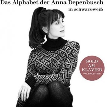 Anna Depenbusch - Das Alphabet der Anna Depenbusch in Schwarz-Weiß Artwork