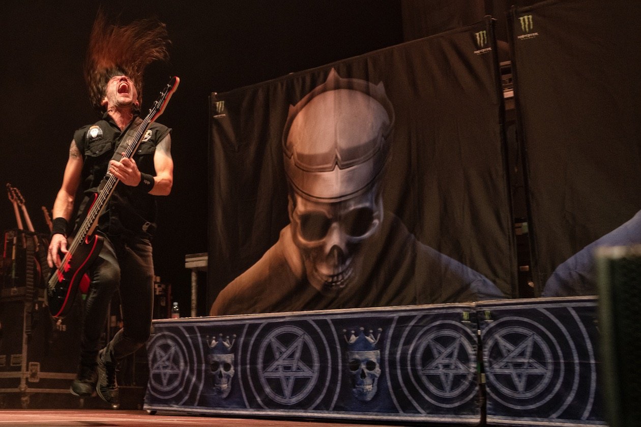 Scott Ian und Band als Support auf Slayers Abschiedstour. – Anthrax.