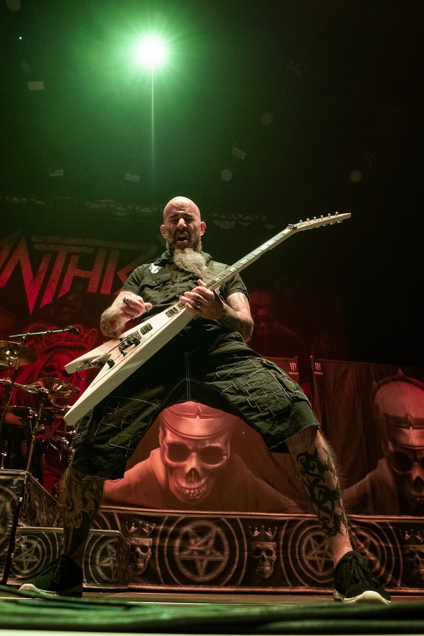 Scott Ian und Band als Support auf Slayers Abschiedstour. – Anthrax.