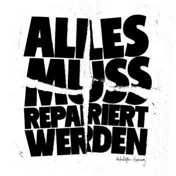 Antilopen Gang - Alles Muss Repariert Werden Artwork
