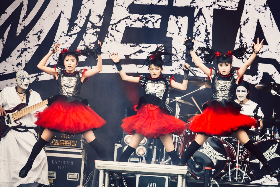 Babymetal – Voller Einsatz on stage: Metal à la Japan. – Beeindruckende Kondition.