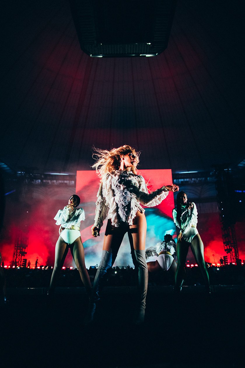 Auf "Formation World"-Tour gastierte Beyoncé auch in Deutschland. – Beyoncé.