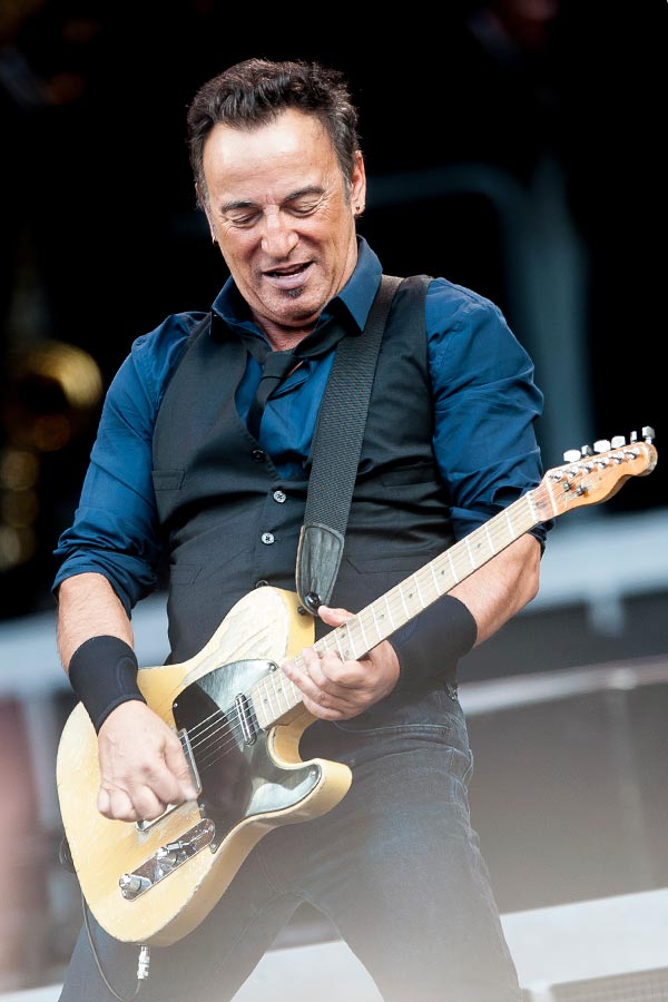 Bruce Springsteen – Nur drei Konzerte gibt der Boss in Deutschland - wir haben Bilder aus Köln! – Nicht dabei diesmal: Wolfgang Niedecken. Man munkelte...