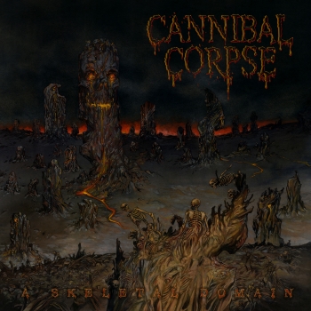 Cannibal Corpse - A Skeletal Domain Artwork