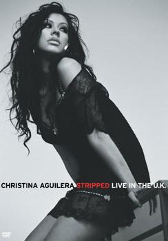 Christina Aguilera - Stripped: Live In The U.K. Artwork