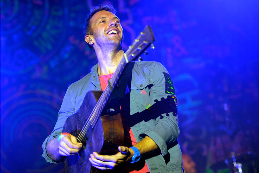 Coldplay – ...vom aktuellen Album, sondern auch ältere Hits.