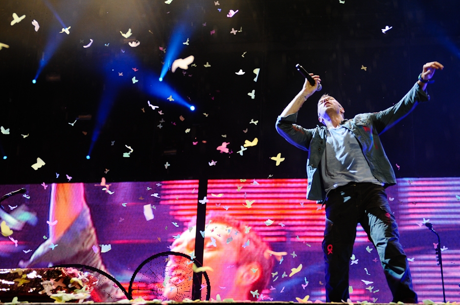 Coldplay als Headliner bei RAR 2011. – Coldplay als Headliner bei Rock Am Ring.