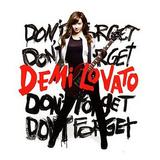 Demi Lovato - Don't Forget Artwork