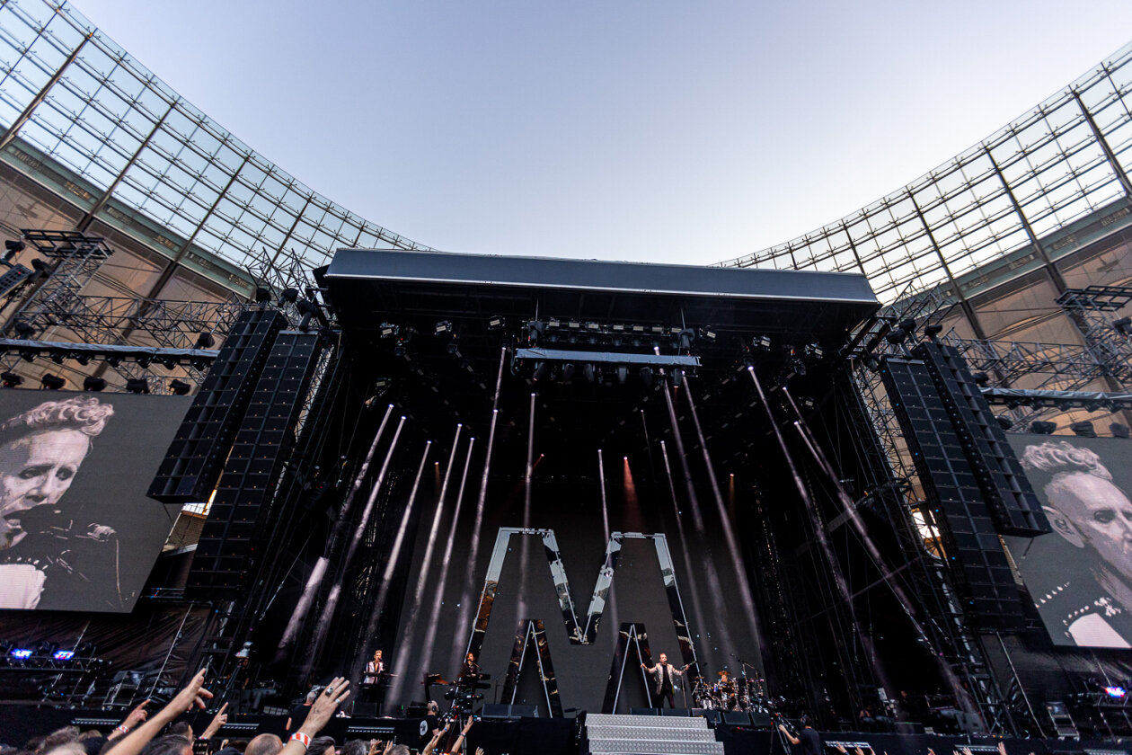 Dave Gahan und Martin Gore: 70.000 Fans und tosender Applaus. – Depeche Mode.