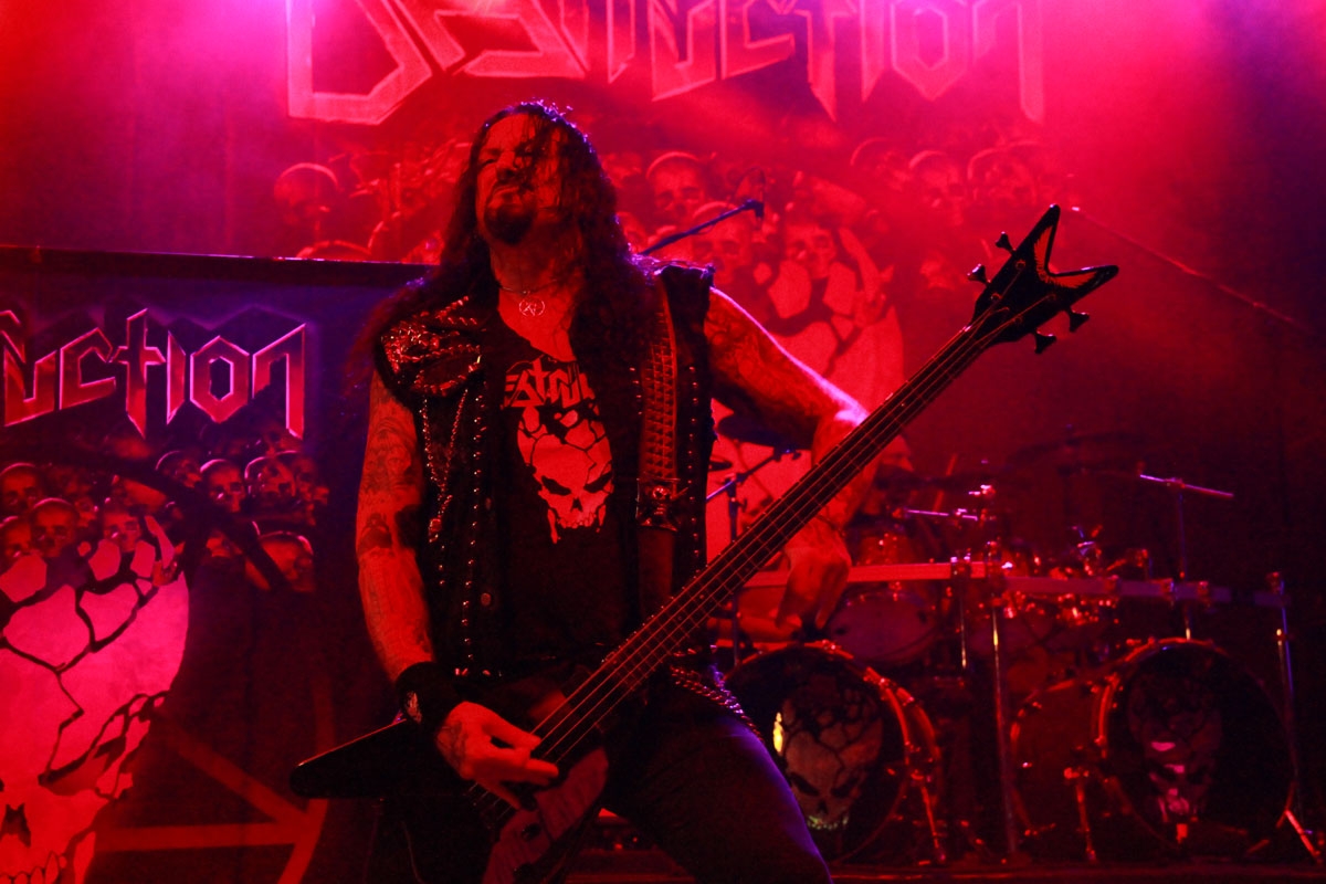 Die "deutsche Antwort auf Metallica" setzte den Schlusspunkt in der Halle – Destruction