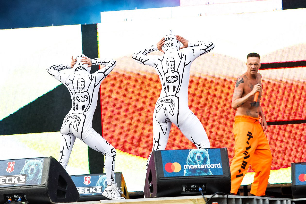 Die Antwoord – Die Südafrikaner rissen am letzten Festivaltag fast die Hauptbühne ab. – Dance.