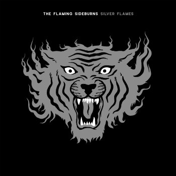 Flaming Sideburns - Silver Flames
