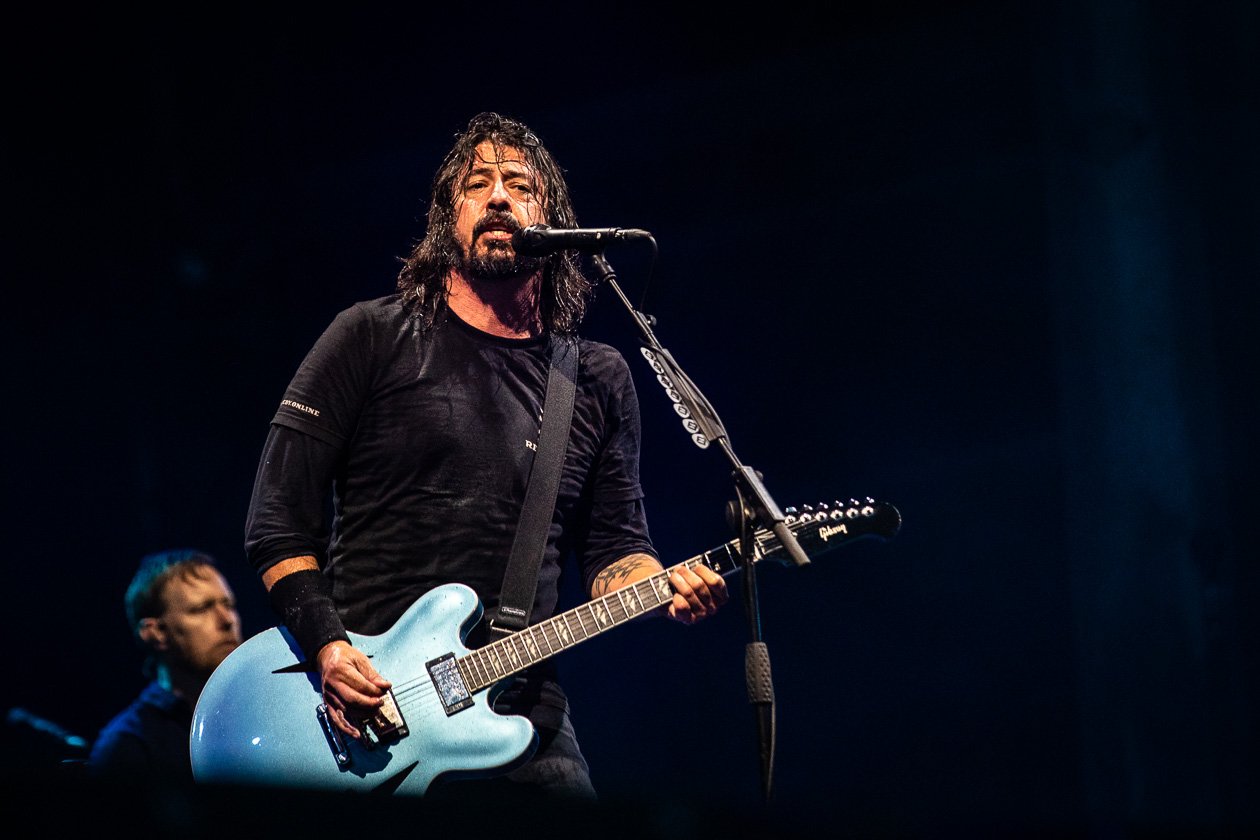 Dave Grohl und Band sorgten für die zünftige Abschlussparty am Festivalsonntag. – Foo Fighters.