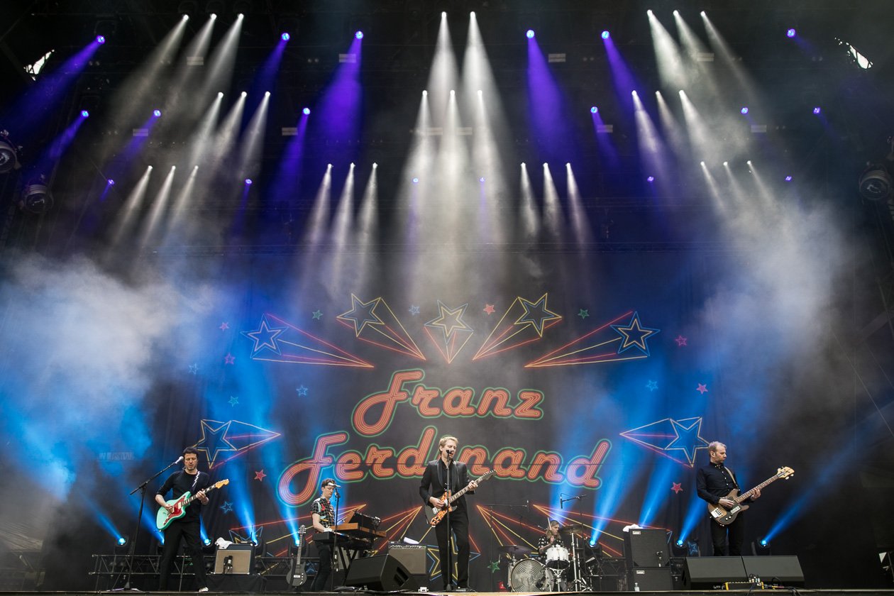 Arcade Fire, Kraftklub, Marteria, Broilers, Billy Talent, Biffy Clyro u.v.a bei einem der größten deutschen Festivals. – Franz Ferdinand.