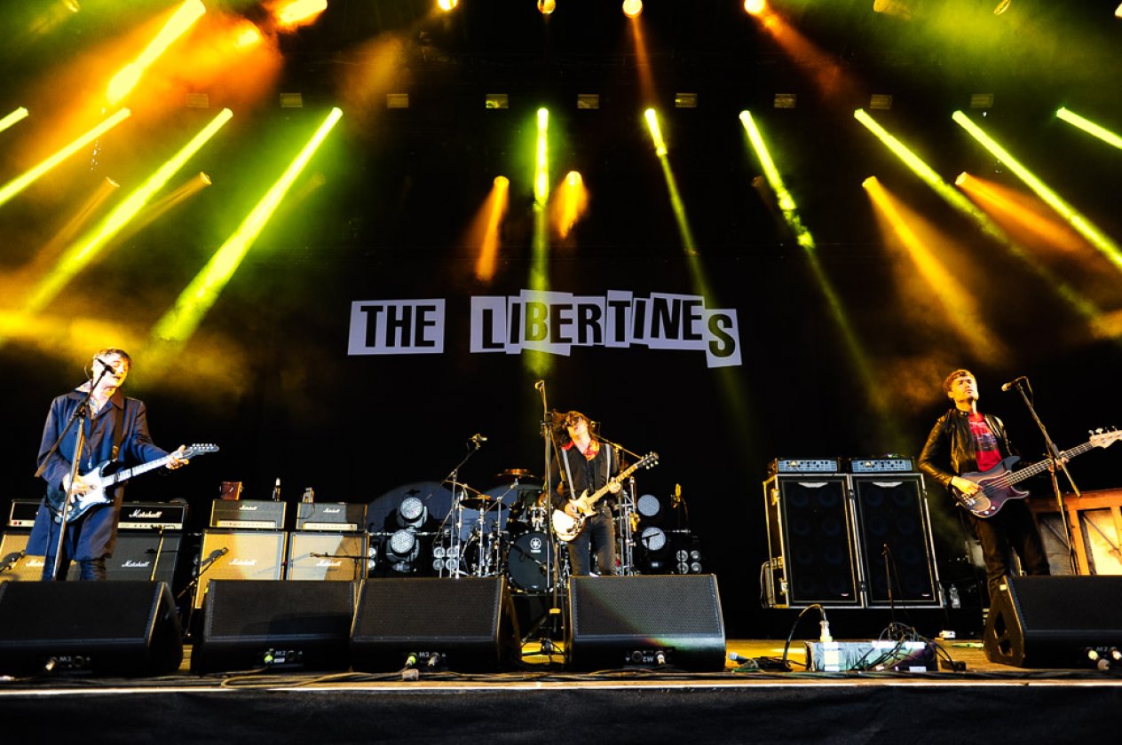 Muse, The Libertines, Bad Religion u.a. gratulieren zum Festivaljubiläum im Bodenseestadion. – The Libertines.