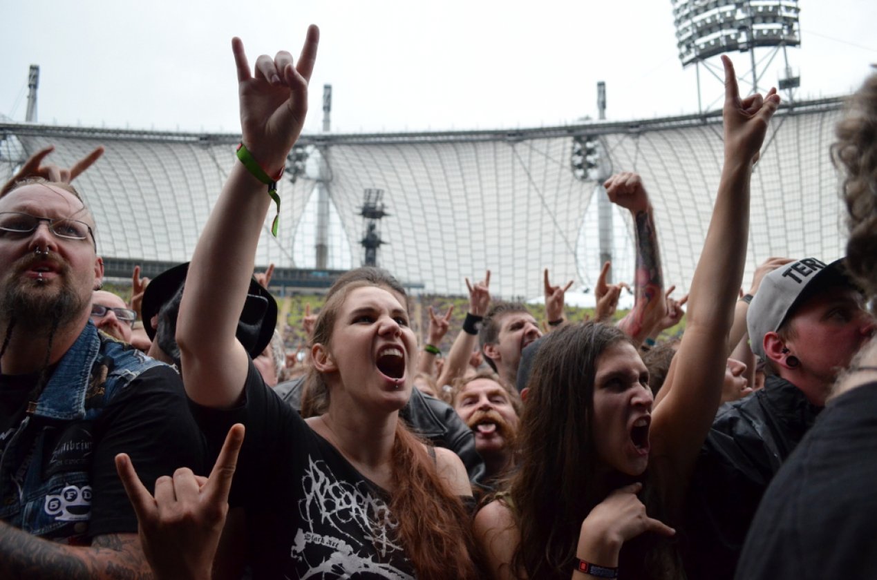 Alle Bilder vom Festivalsonntag – Slayer-Fans.