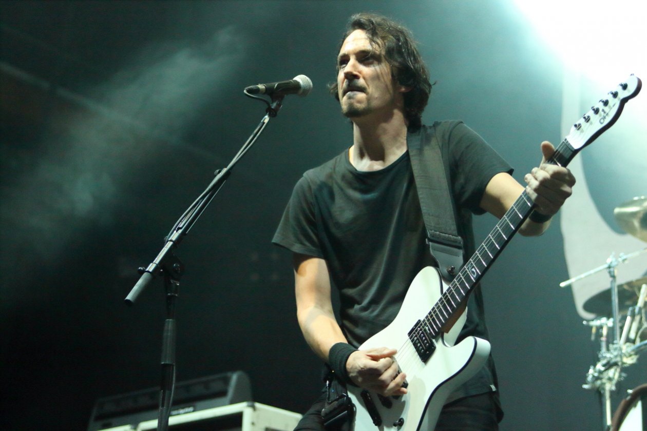 Gojira Joe Duplantier. (11/12) Auf 'The Last Hero'Tour mit Alter
