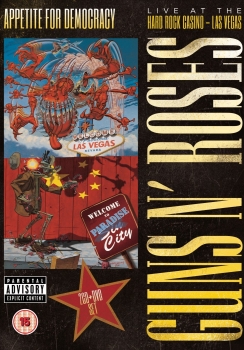 Guns N' Roses - Appetite For Democracy Artwork