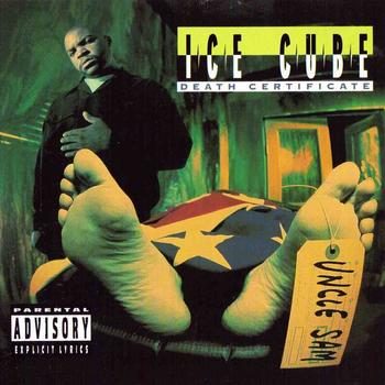 Ice Cube - Death Certificate Artwork