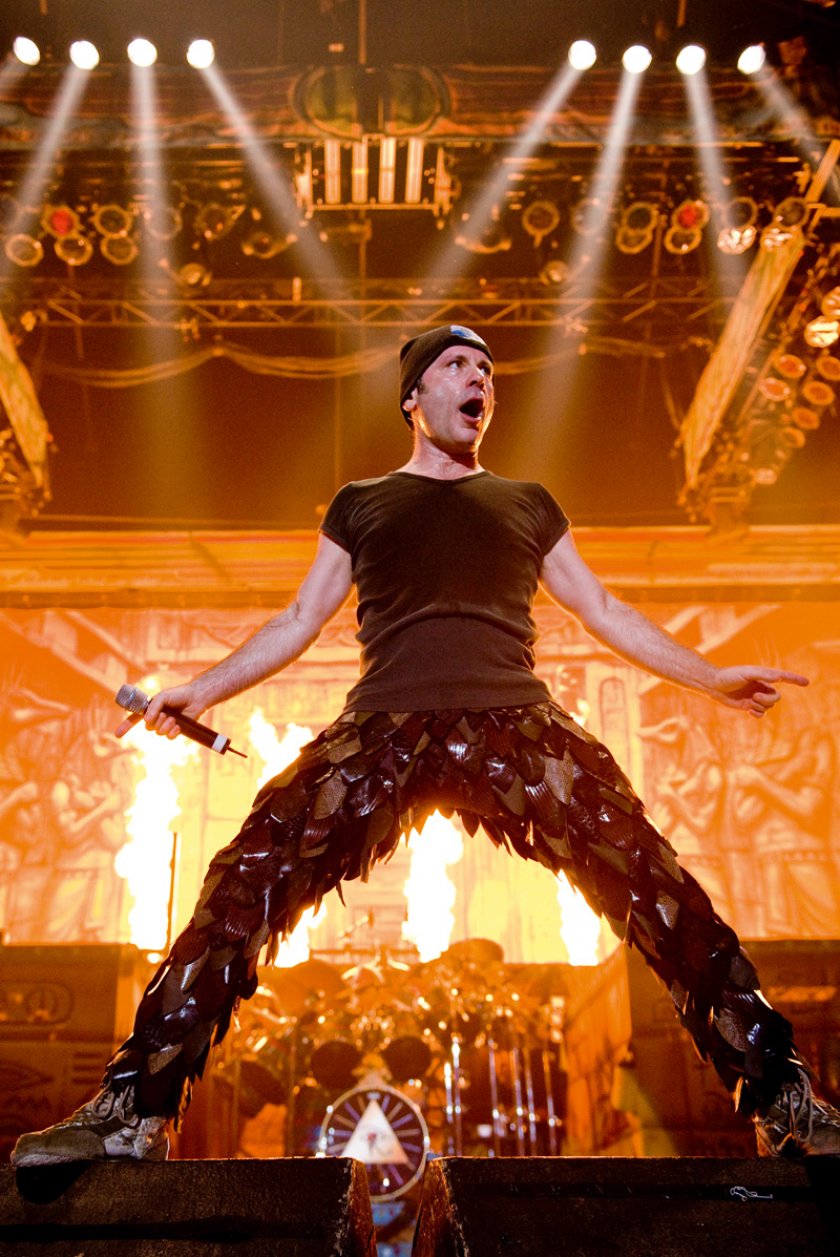 Iron Maiden Bruce Dickinson Mit Iron Maiden 2 7 Ausgew hlte Fotos