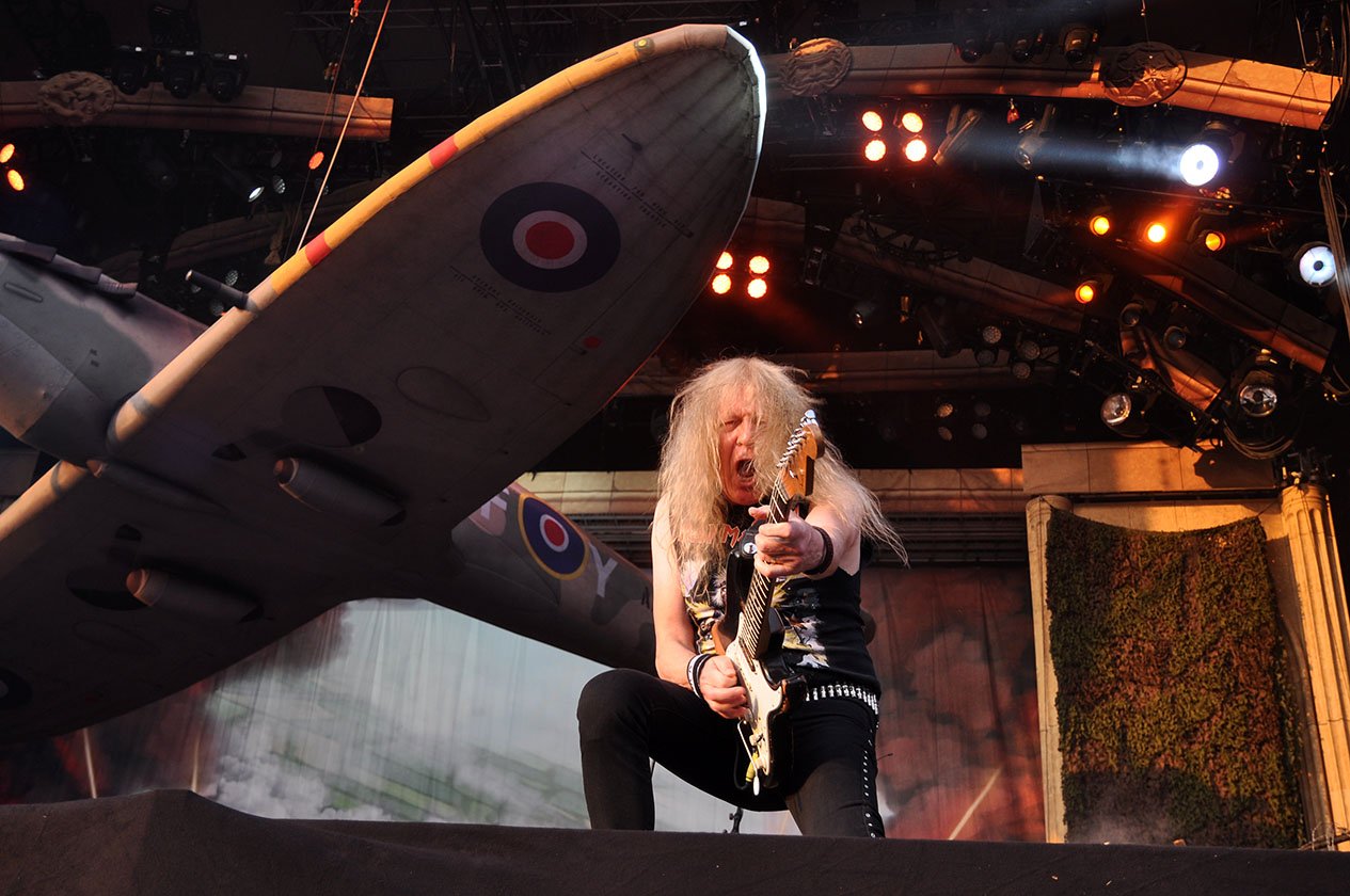 Iron Maiden – Janick Gers.