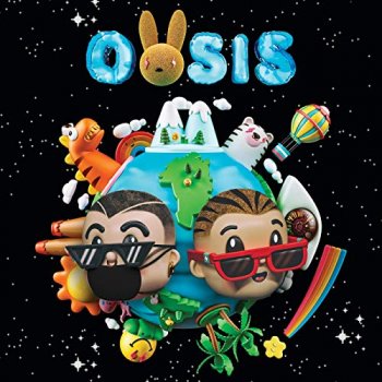 J Balvin & Bad Bunny - Oasis Artwork