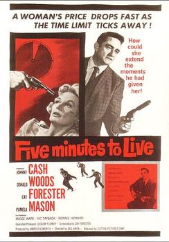 Johnny Cash - Five Minutes To Live Artwork