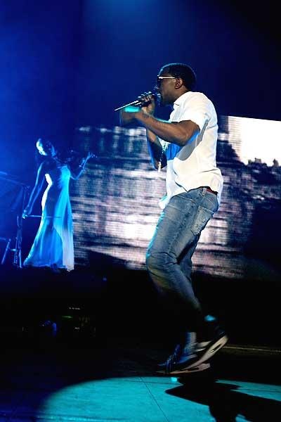 Kanye West – Der Gold Digger rockt das Palladium. – 