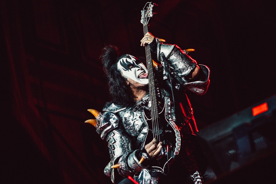 Kiss – Headliner bei der Erstauflage des Festivals. – Gene.