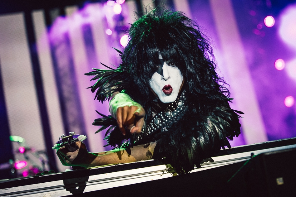Kiss – Headliner bei der Erstauflage des Festivals. – Paul.