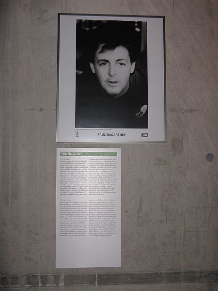 Reeperbahn Festival – Paul McCartney-Gedächtnisecke im Beatlemania.