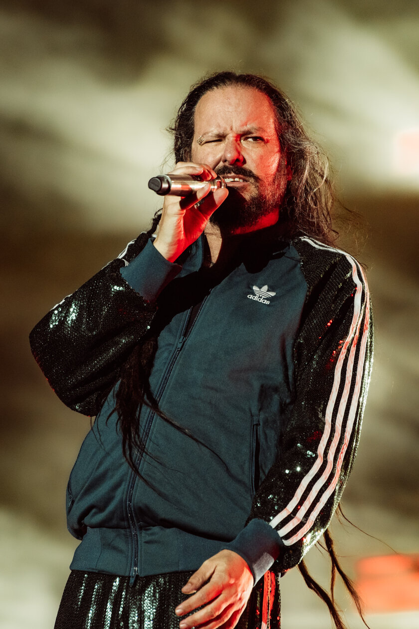 Korn Korn. (8/18) Die Amerikaner um Jonathan Davis gaben 2024 ihr Debüt auf dem Heiligen