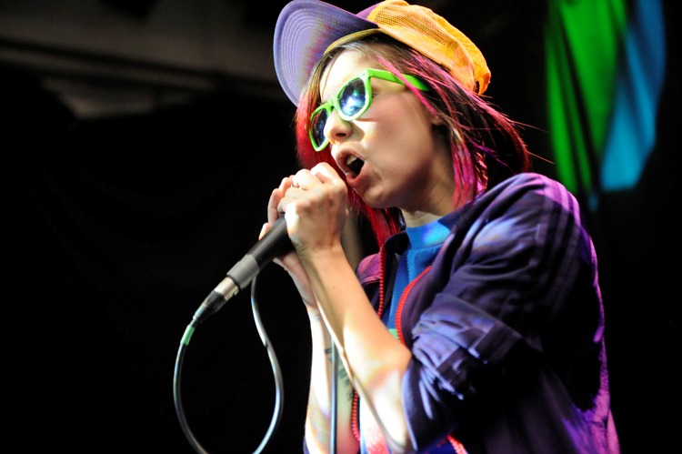 Lady Sovereign – Lady in action.