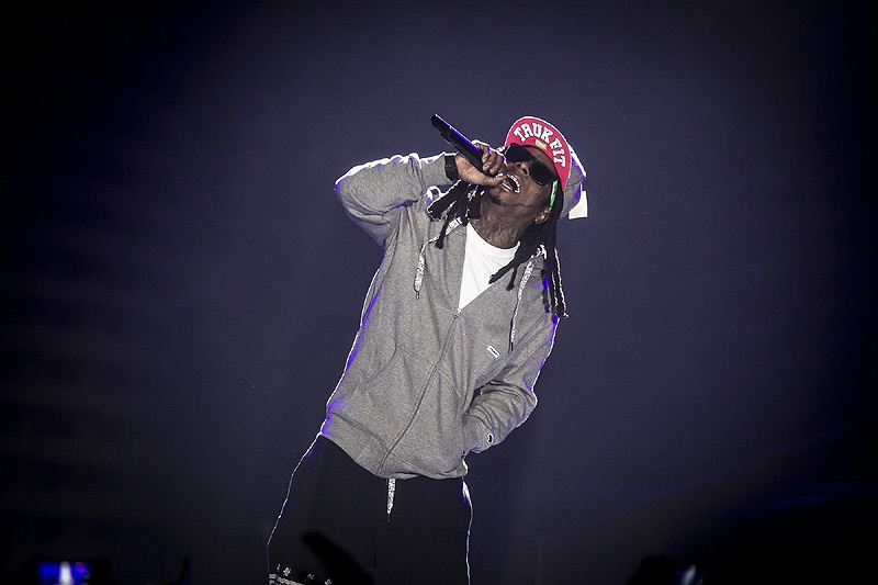 Lil Wayne live in der Festhalle Frankfurt. – Lil Wayne 2013 in der Festhalle Frankfurt.
