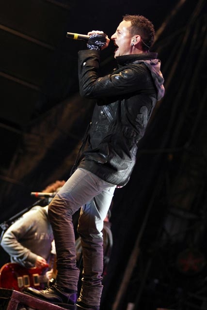 Linkin Park als Headliner bei Rock Am Ring 2007. – 